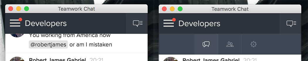 teamwork chat for mac